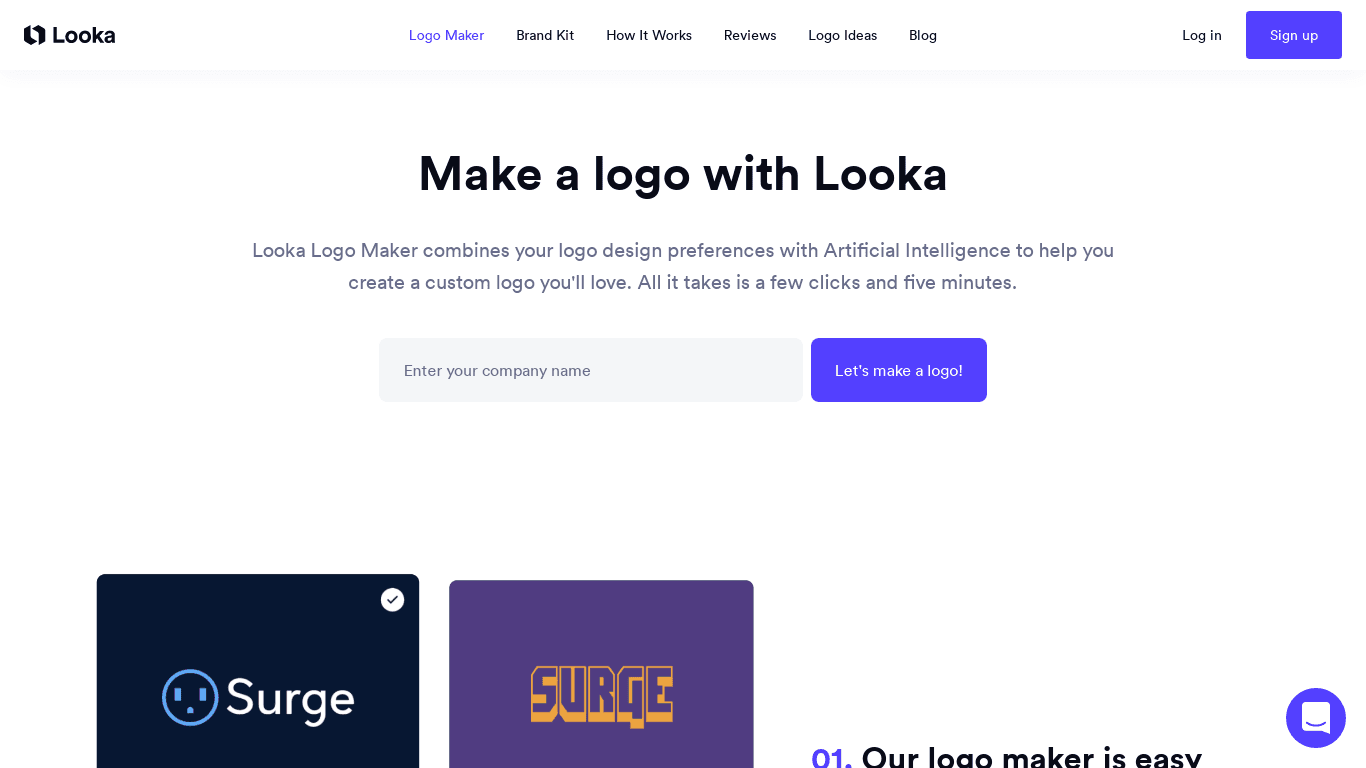 Looka-Logo Maker image
