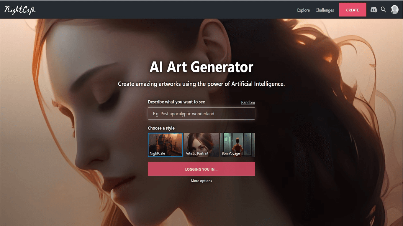 NightCafe-AI Art Generator image